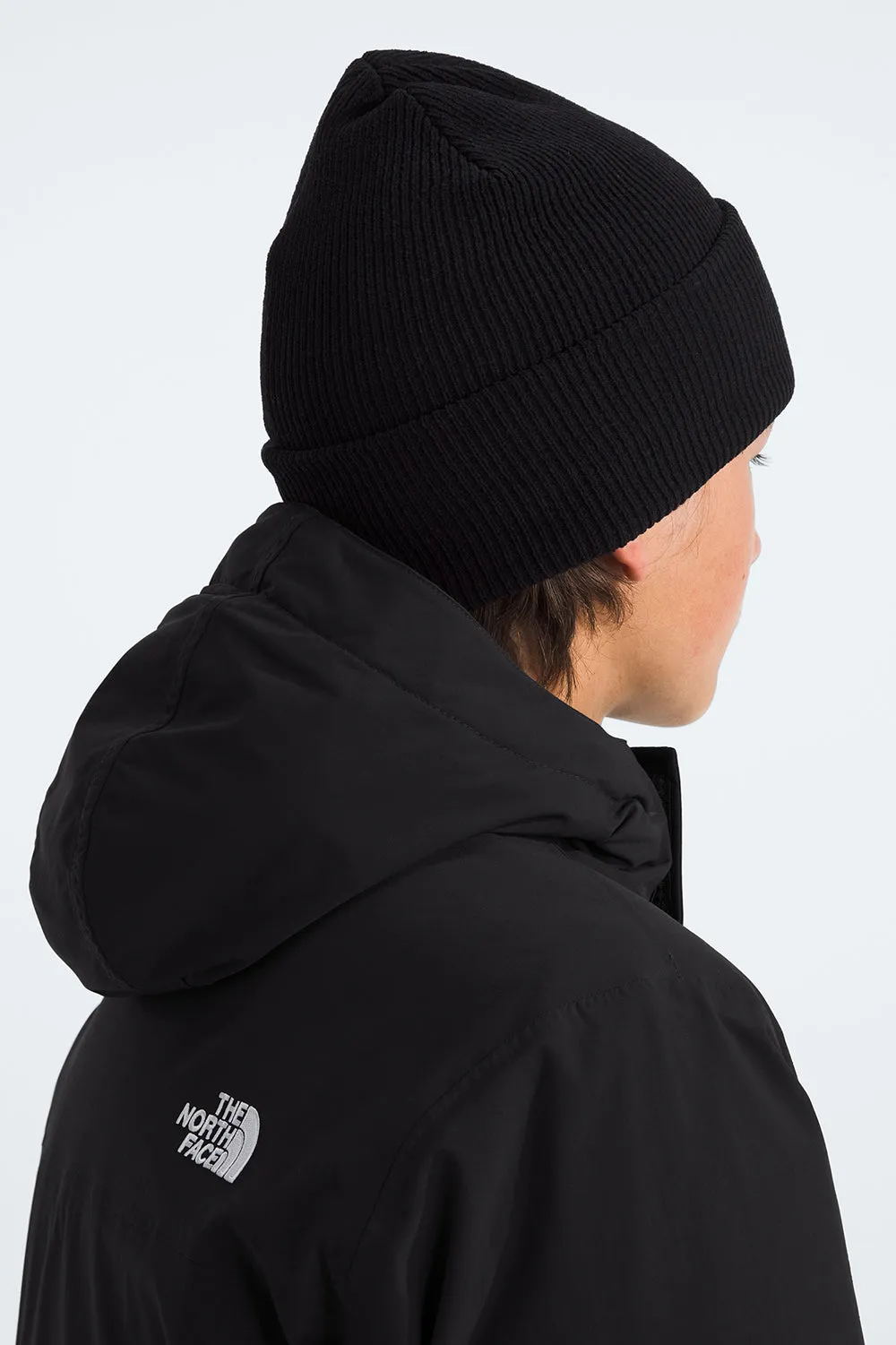 Boys Jacket North Face Mcmurdo Parka Black (Size 10 left)