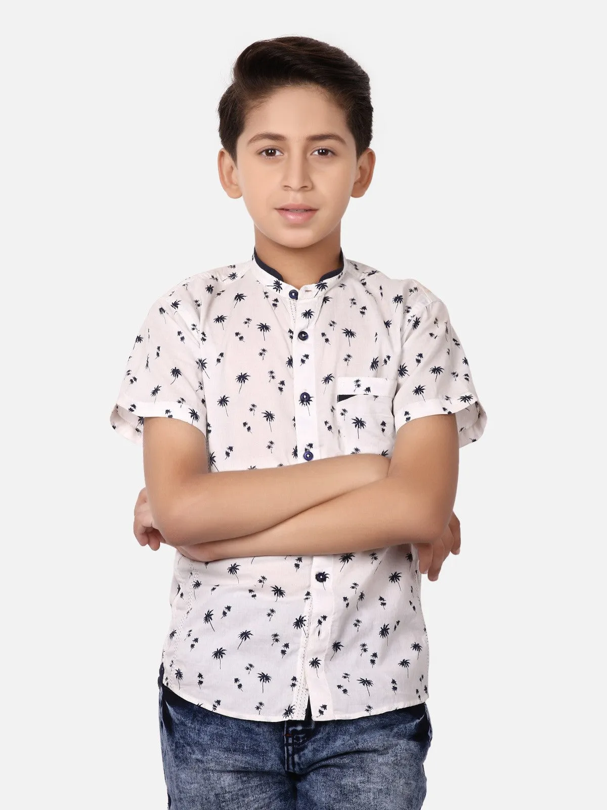 Boy's White Shirt - EBTS19-27231