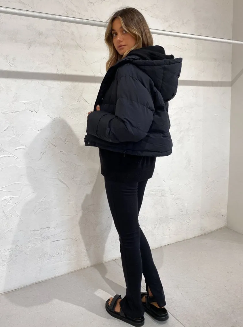 Camilla and Marc Norah Puffer in Black