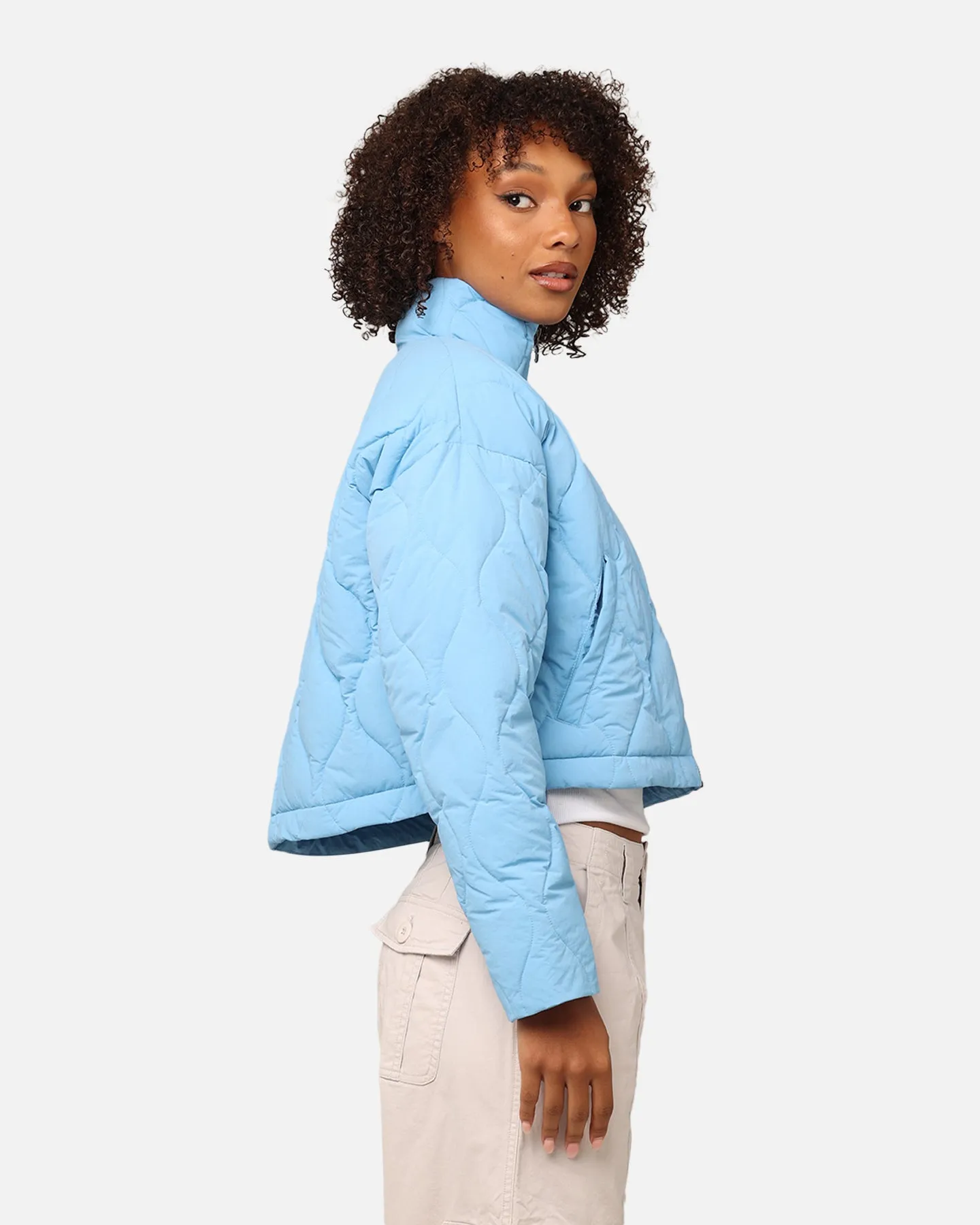 Champion Women's Re:Bound Cropped Puffer Jacket Track & Field