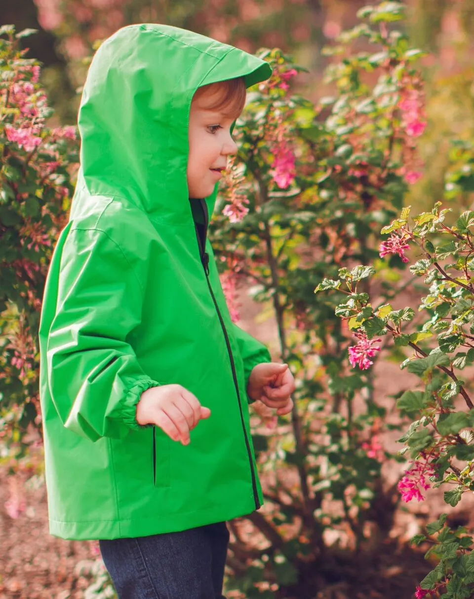 Children's Waterproof Shell Jacket, Valley Green