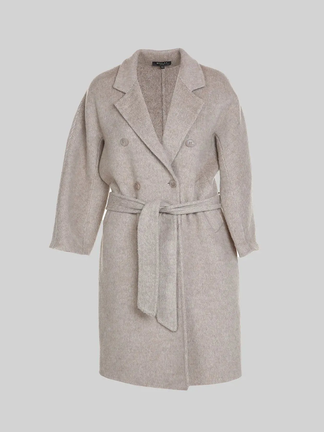 Classic Double Breasted Wool Coat