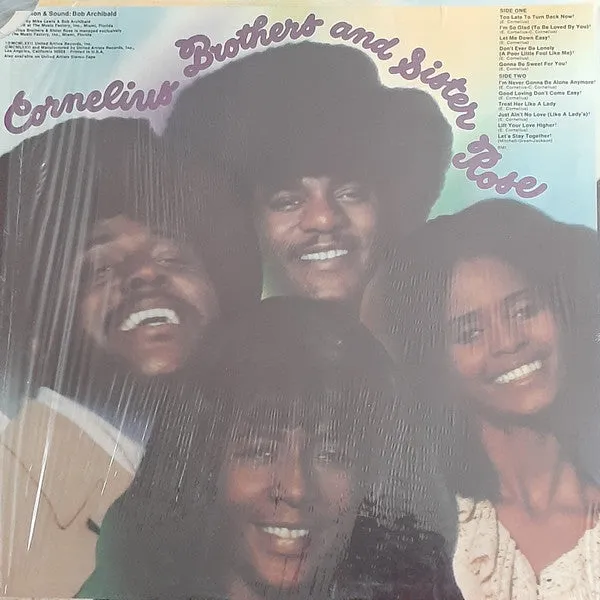 Cornelius Brothers & Sister Rose - Cornelius Brothers And Sister Rose (LP, Album, Ter) (VG)