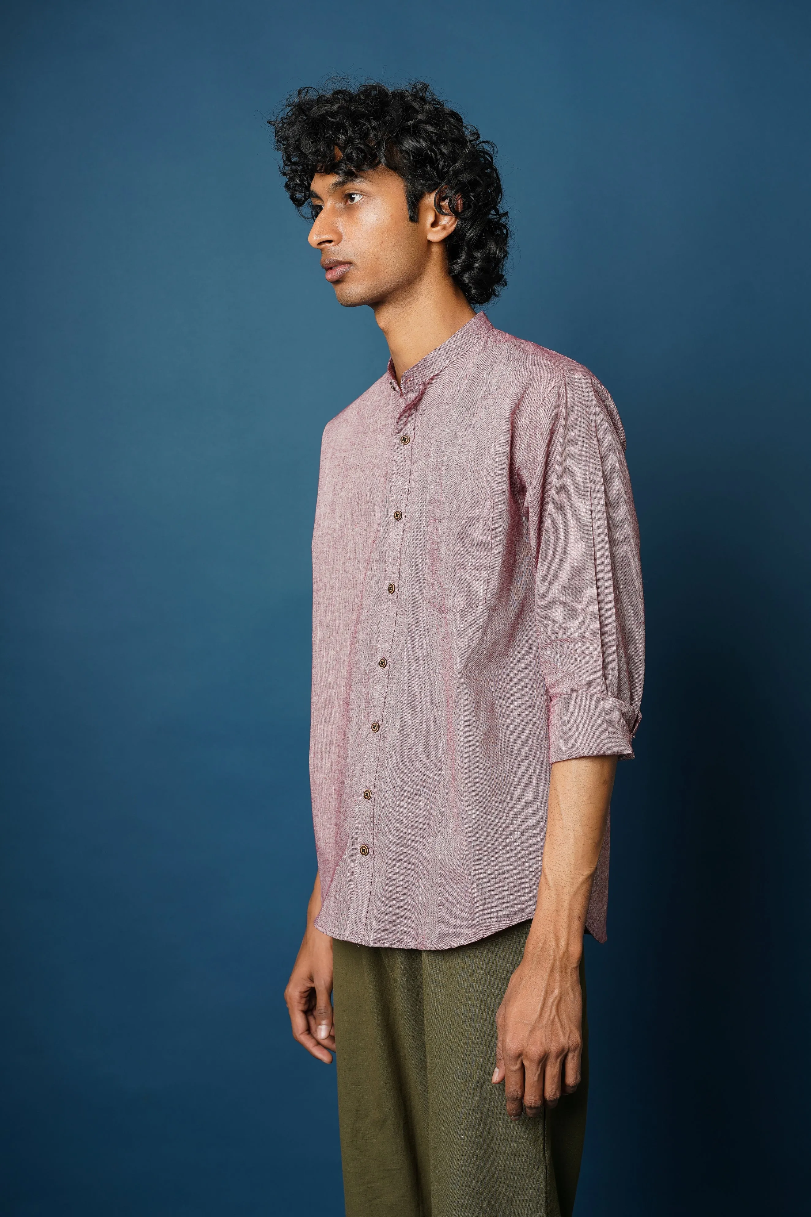 Cotton Men's Full Sleeves Shirt