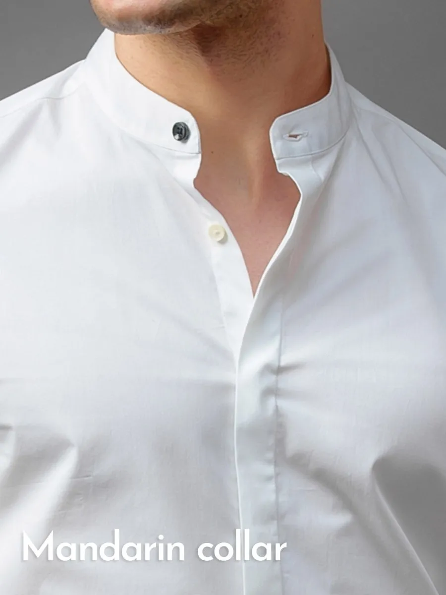 Cotton Poplin Shirt - Cosmo