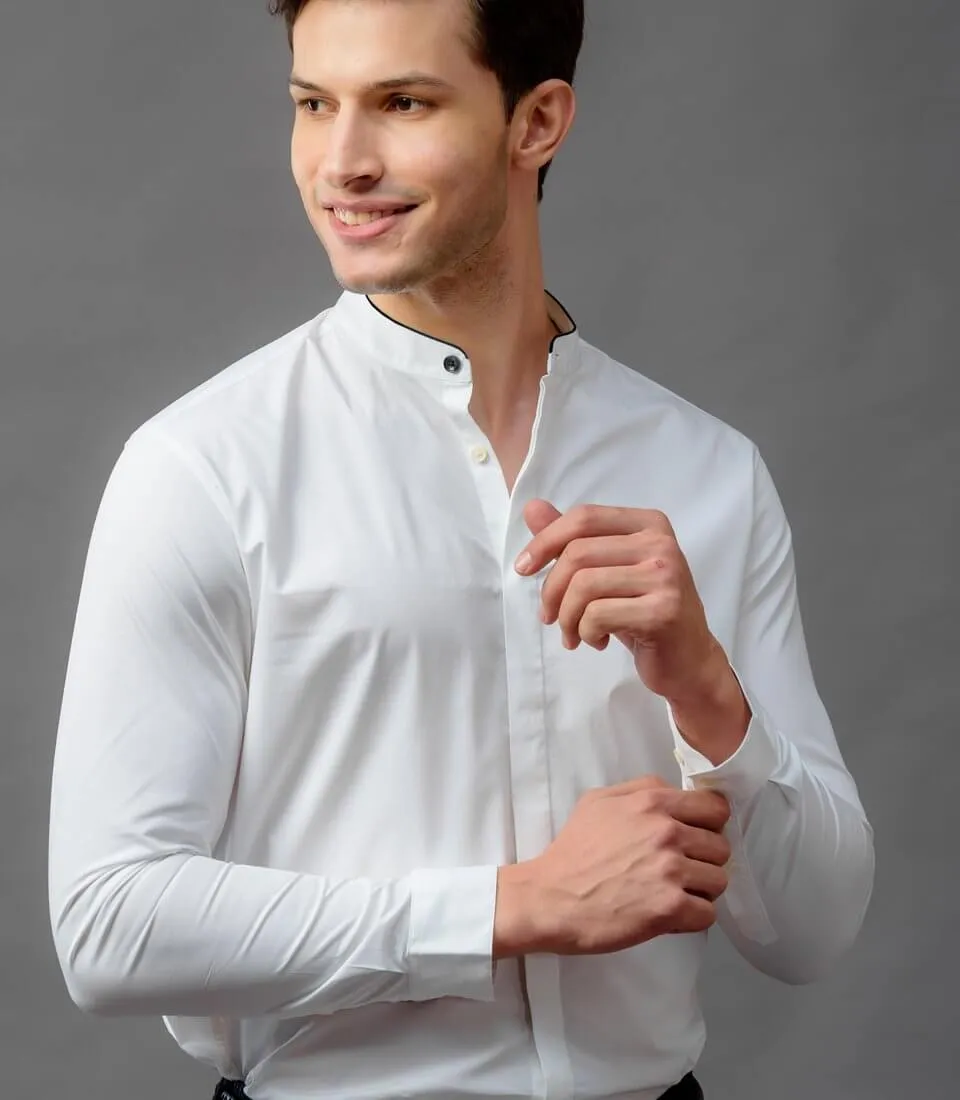 Cotton Poplin Shirt - Cosmo