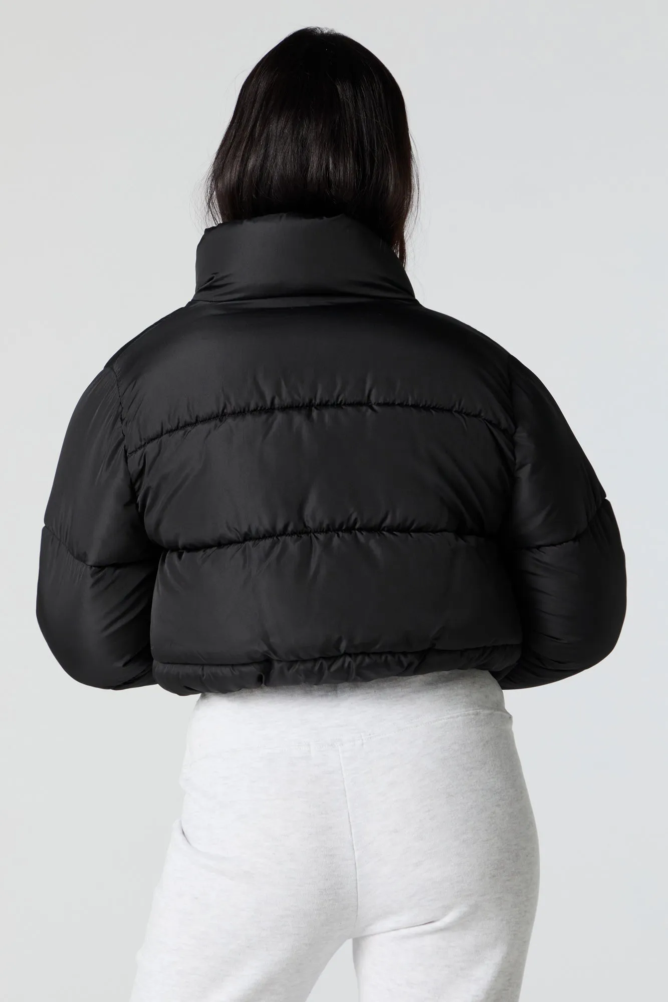 Cropped Puffer Jacket