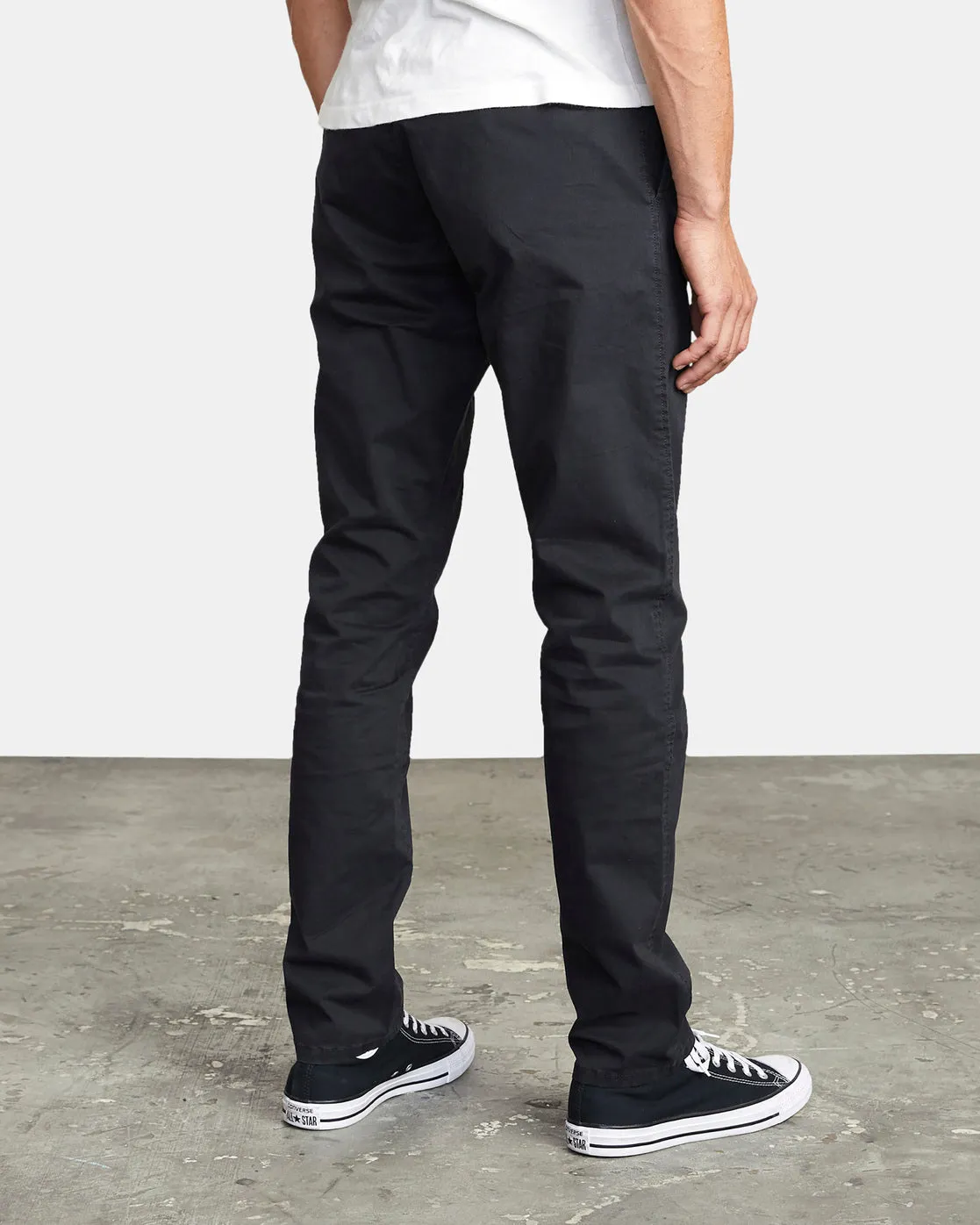 Dagger Slim Fit Chino Pants - RVCA Black