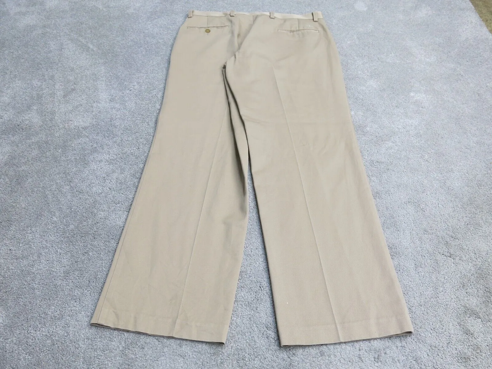 Dockers Mens Straight Leg Chino Pant 100% Cotton Classic Fit Beige SZ W34XL32