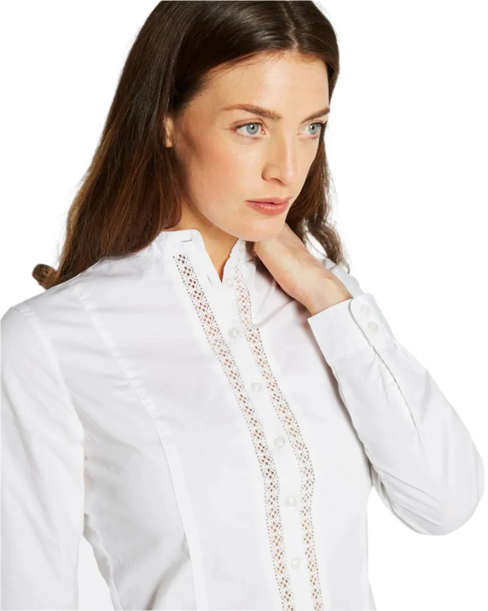 Dubarry Womens Waterlily Mandarin Collar Shirt