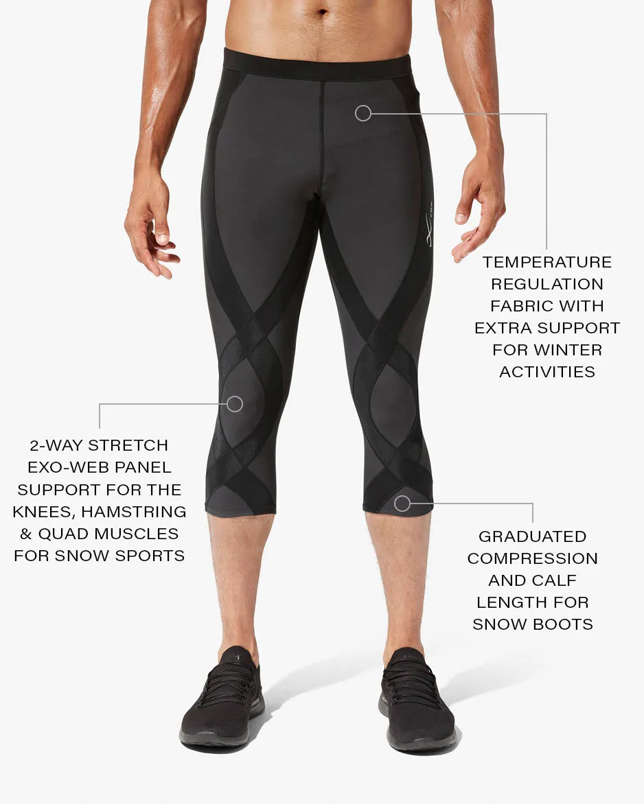 Endurance Generator Insulator Joint & Muscle Support 3/4 Compression Tight: Men's Black