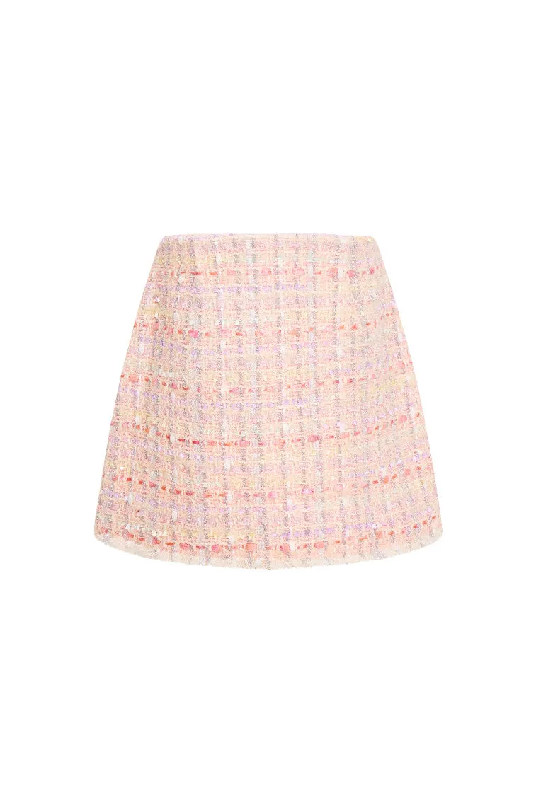 Girls Roelle Tweed Skirt