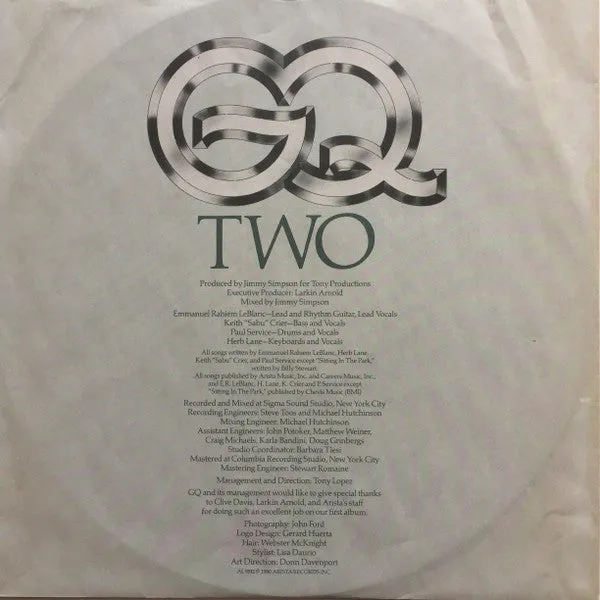 GQ - GQ Two (LP, Album, San) (VG )