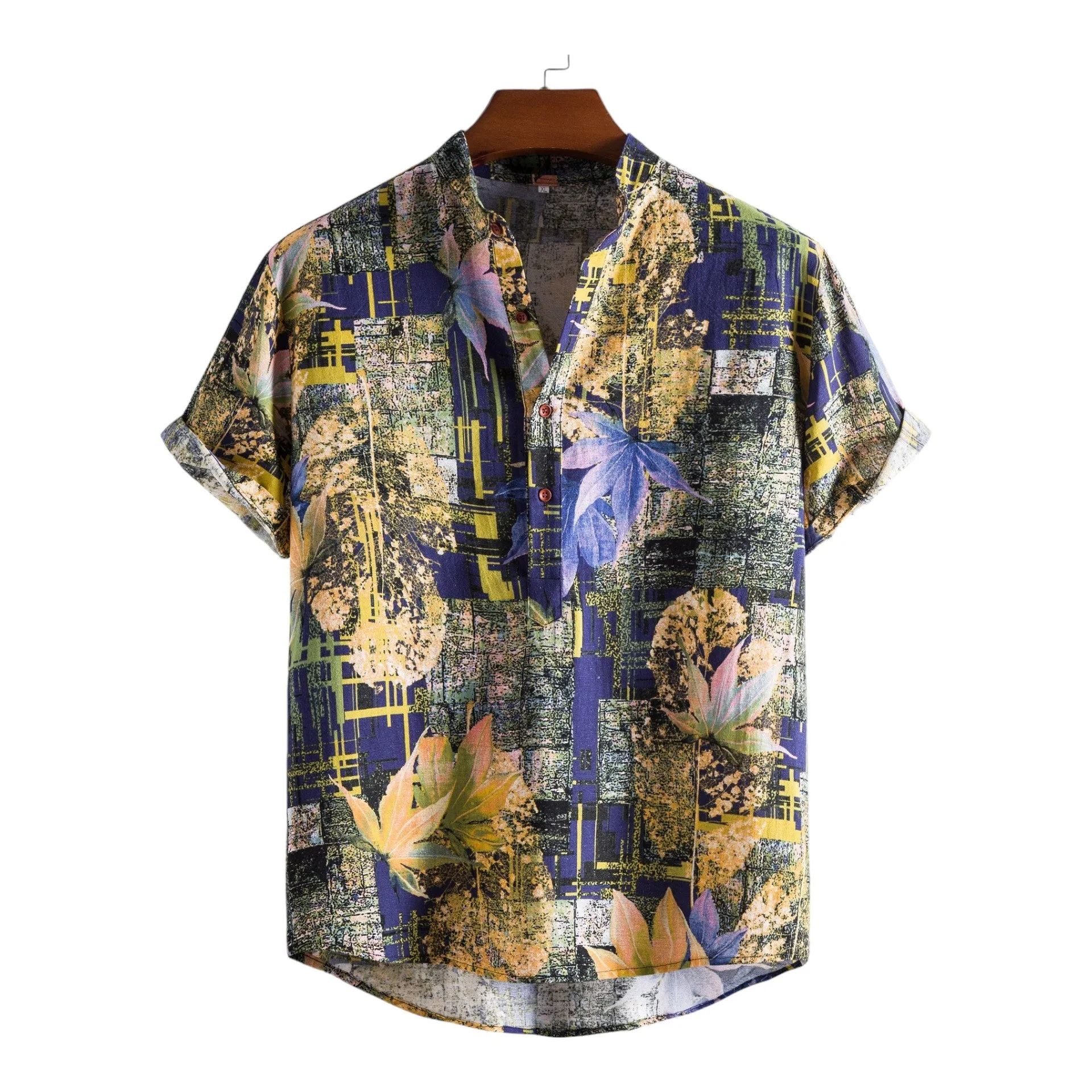 Hawaiian button down shirts