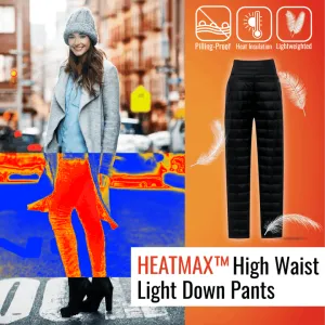 HIGH WAIST LIGHT DOWN PANTS