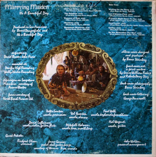 It's A Beautiful Day - Marrying Maiden (LP, Album, RE, Ter) (VG )