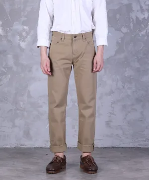 Jack Russel - Men Chino - Klassik J-1191/KK Straight Fit Khaki