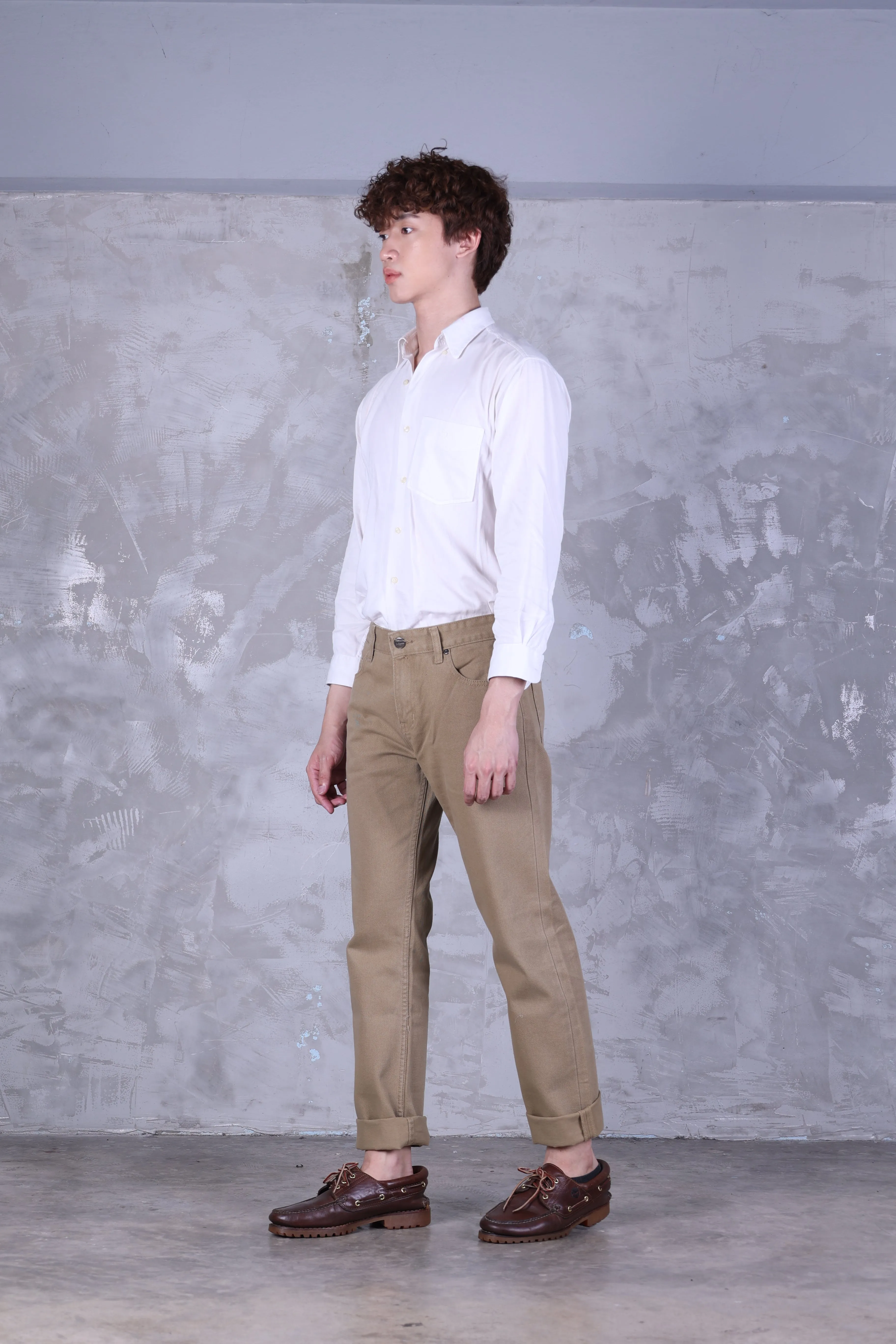 Jack Russel - Men Chino - Klassik J-1191/KK Straight Fit Khaki