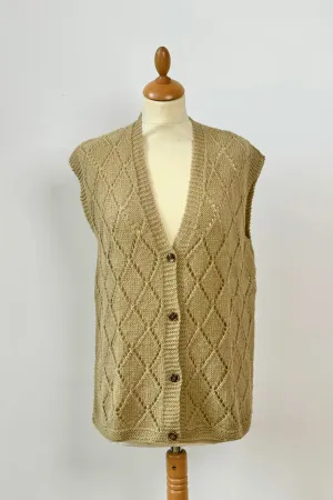 KNITTED WAISTCOAT ONE SIZE