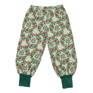 Lingonberry Rice Baggy Pants