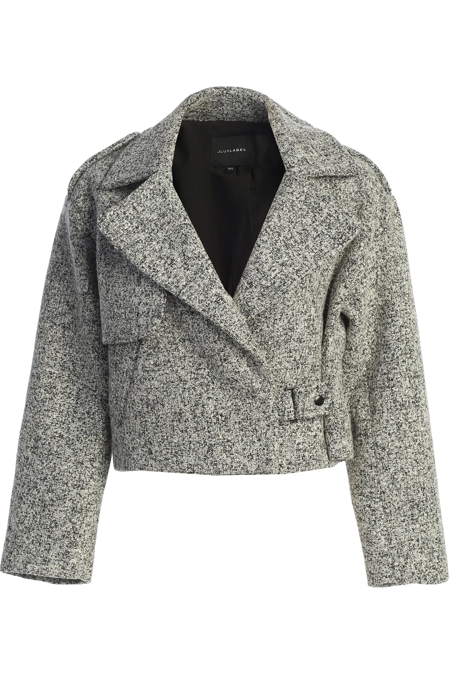 Lt. Grey  Zoe Tweed Jacket