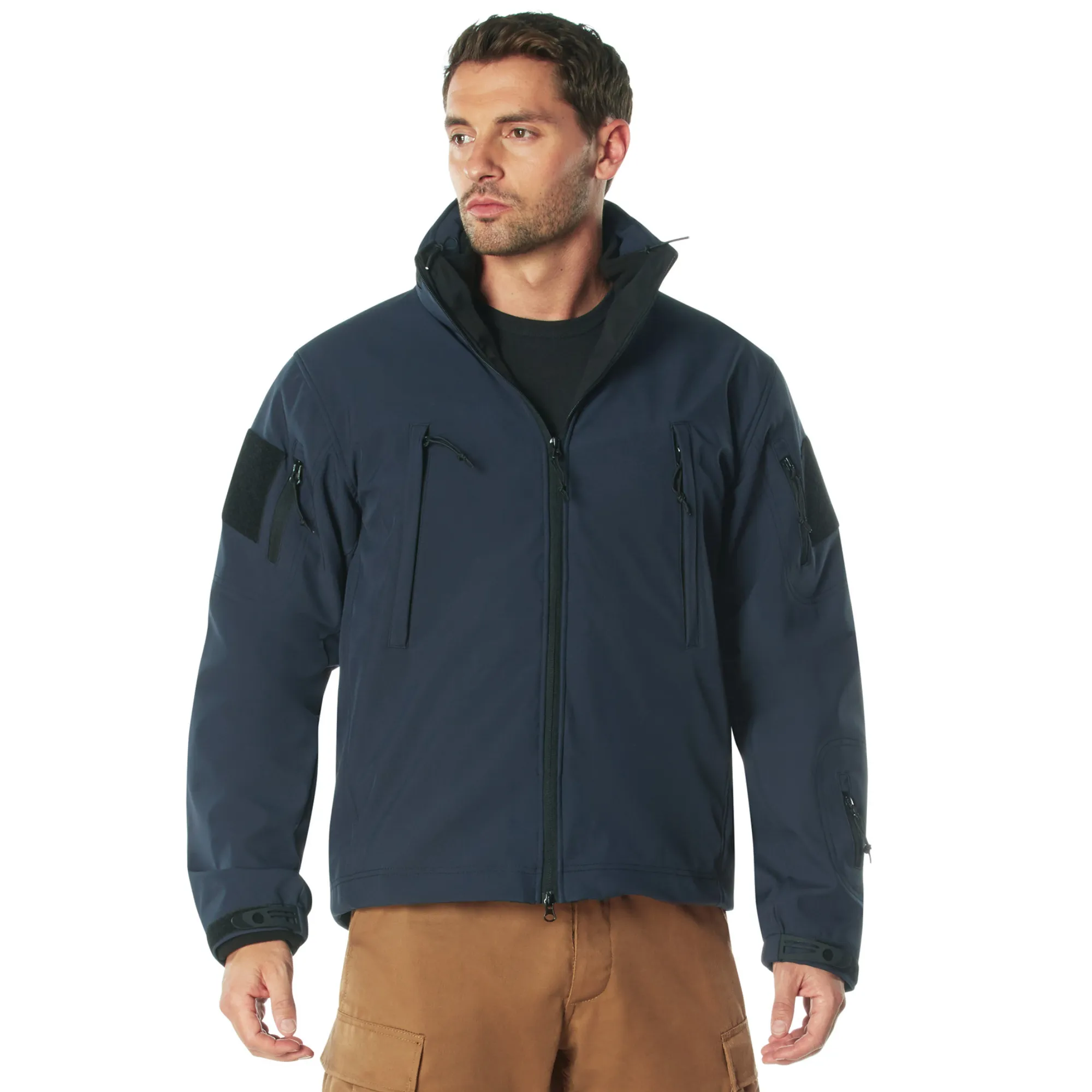 Midnight Navy Blue 3-in-1 Spec Ops Soft Shell Jacket