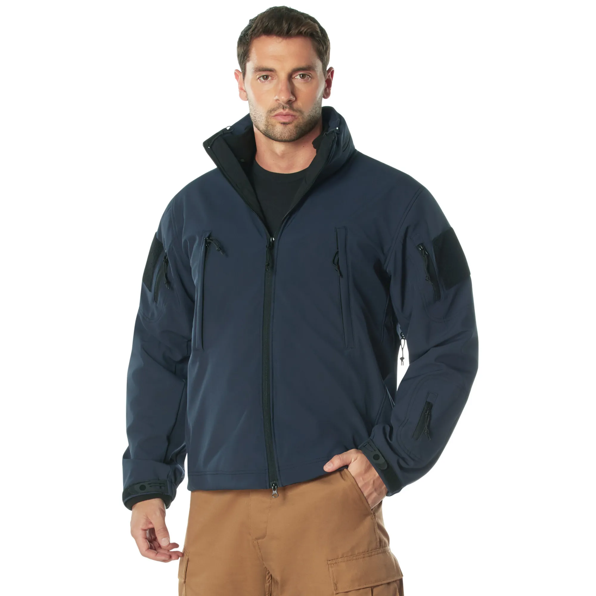 Midnight Navy Blue 3-in-1 Spec Ops Soft Shell Jacket