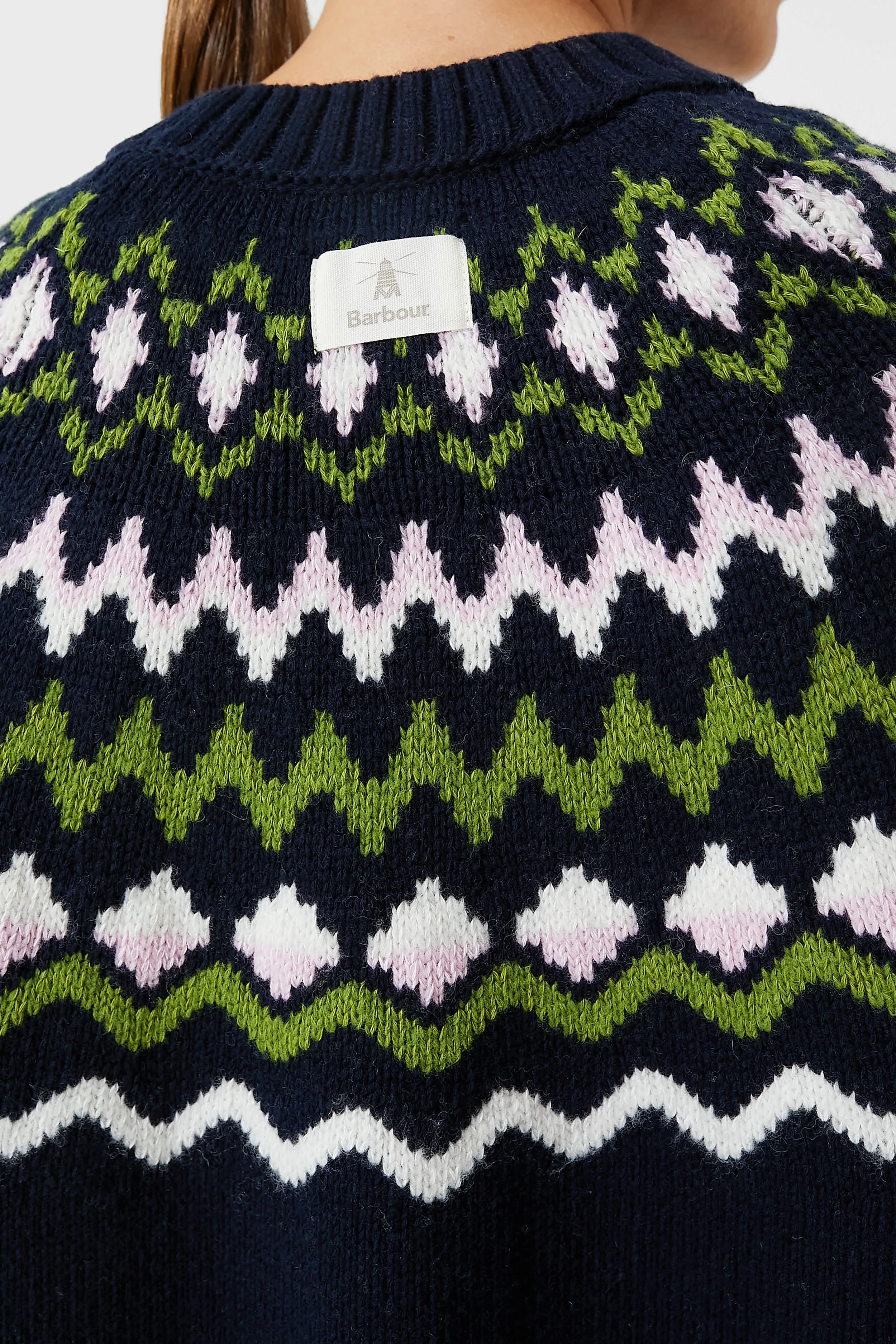 Navy Chesil Knit Sweater