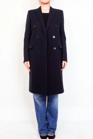 navy Midi coat RRP £3985