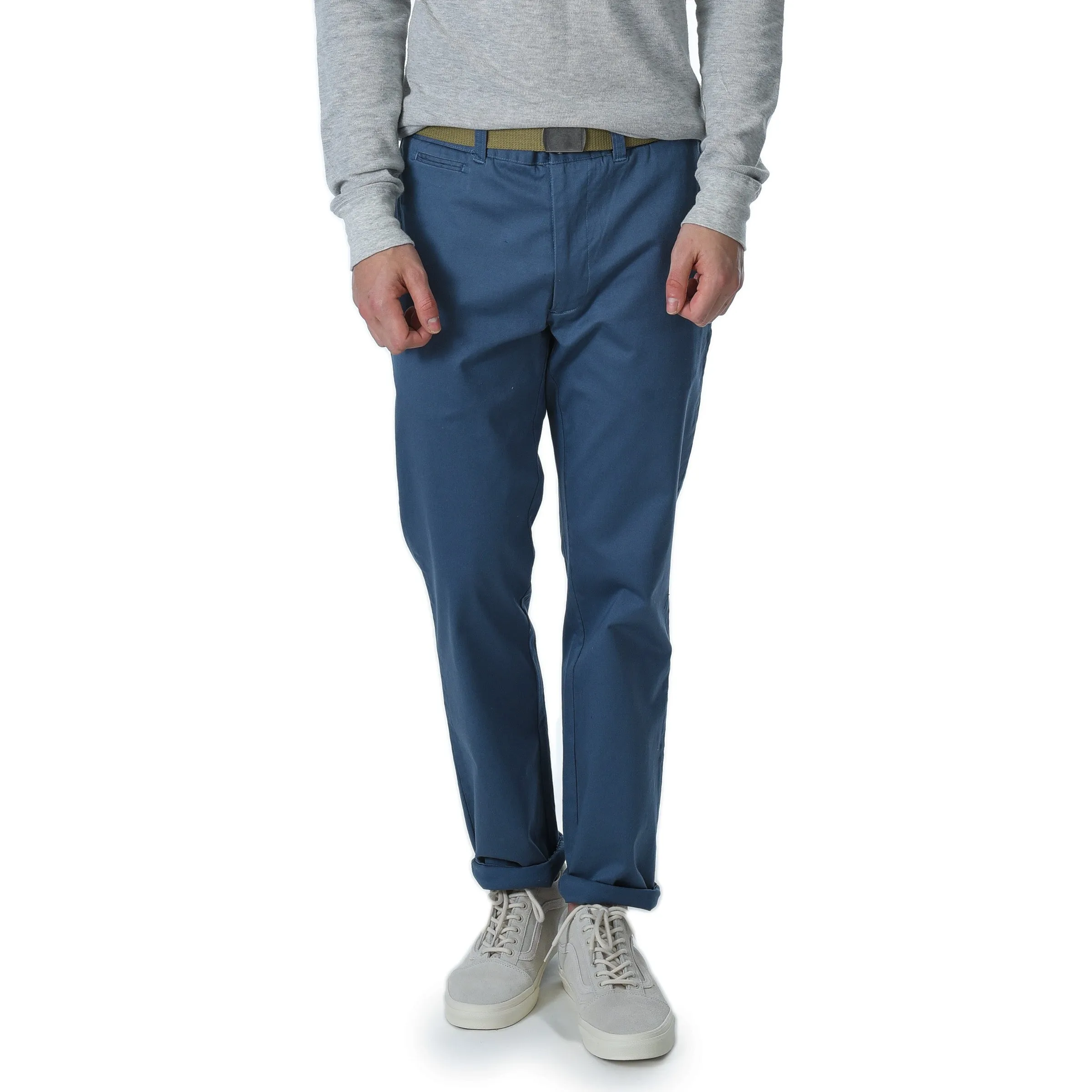 Newport Stretch Modern Fit Chino - Med Blue