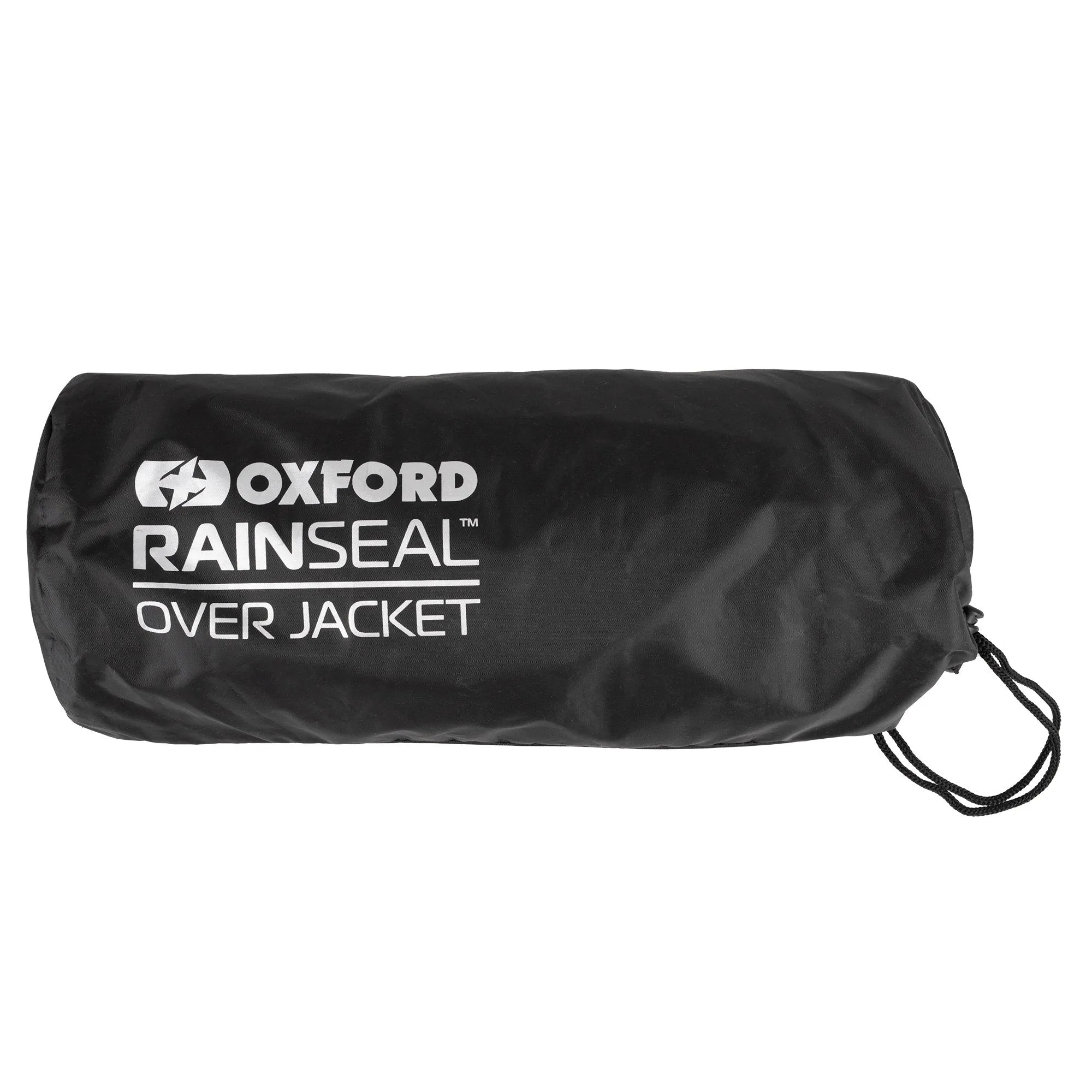 Oxford Rainseal Waterproof Motorcycle Over Jacket Black Rain