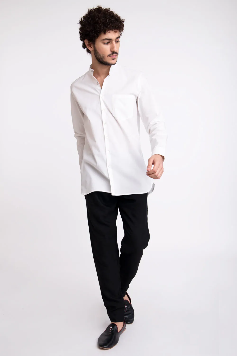 Philippe Cotton White Shirt