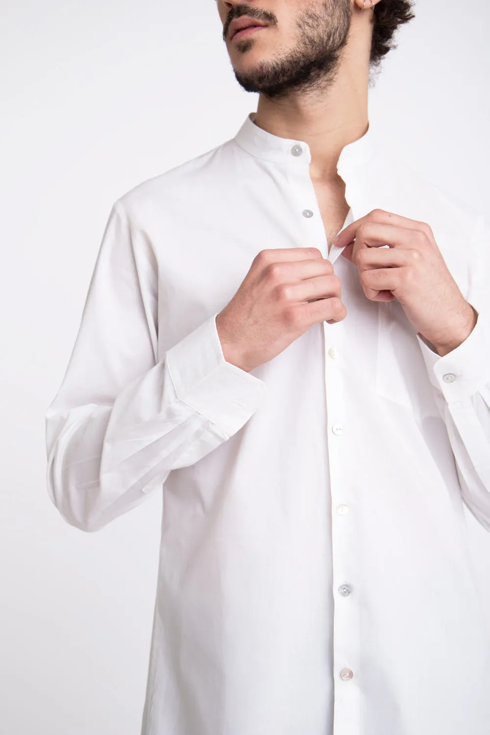 Philippe Cotton White Shirt