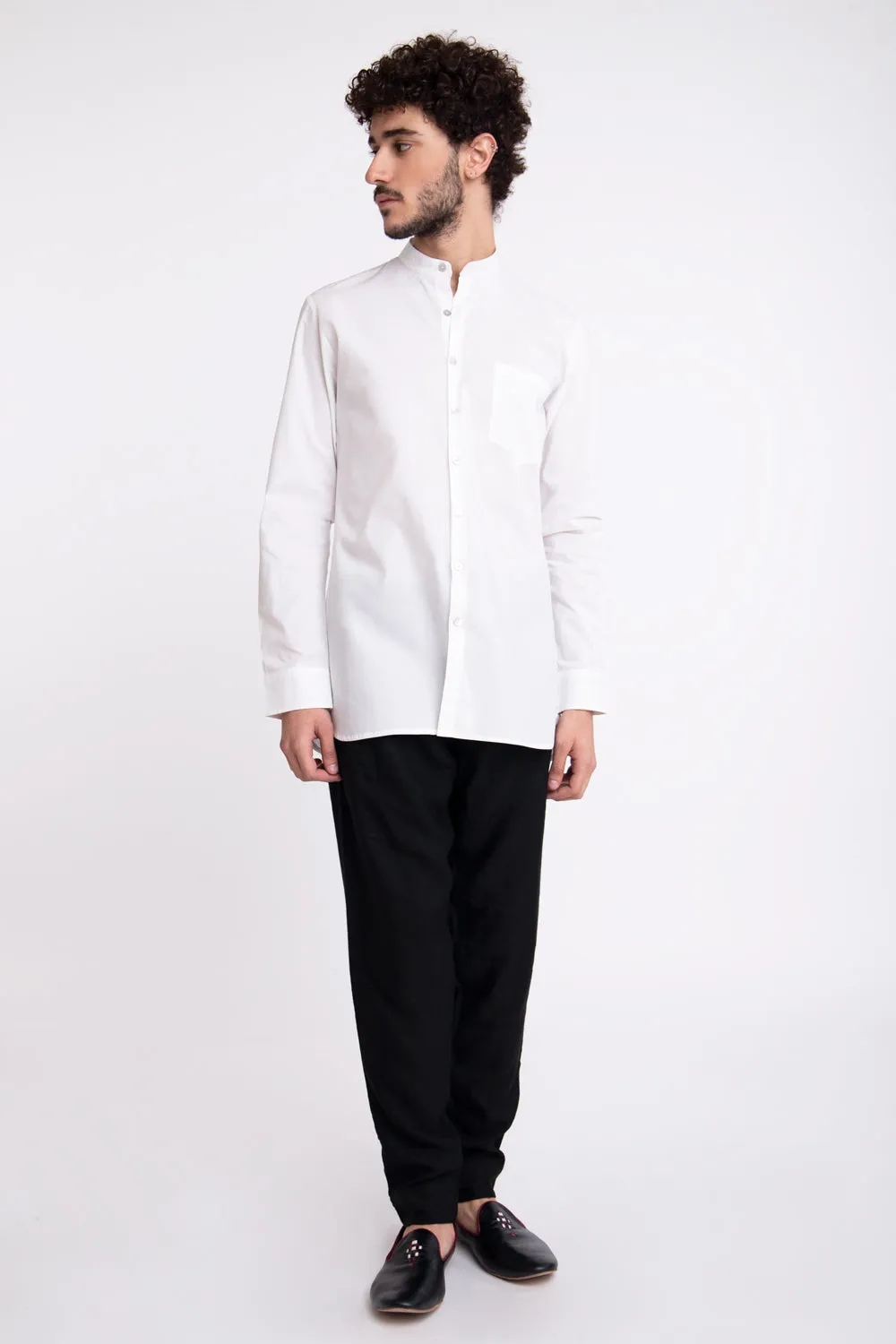 Philippe Cotton White Shirt