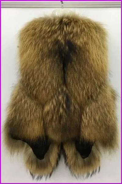 Raccoon Fur Gilet DO1548