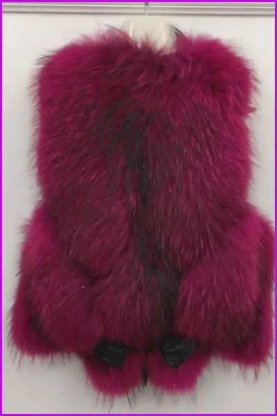 Raccoon Fur Gilet DO1548