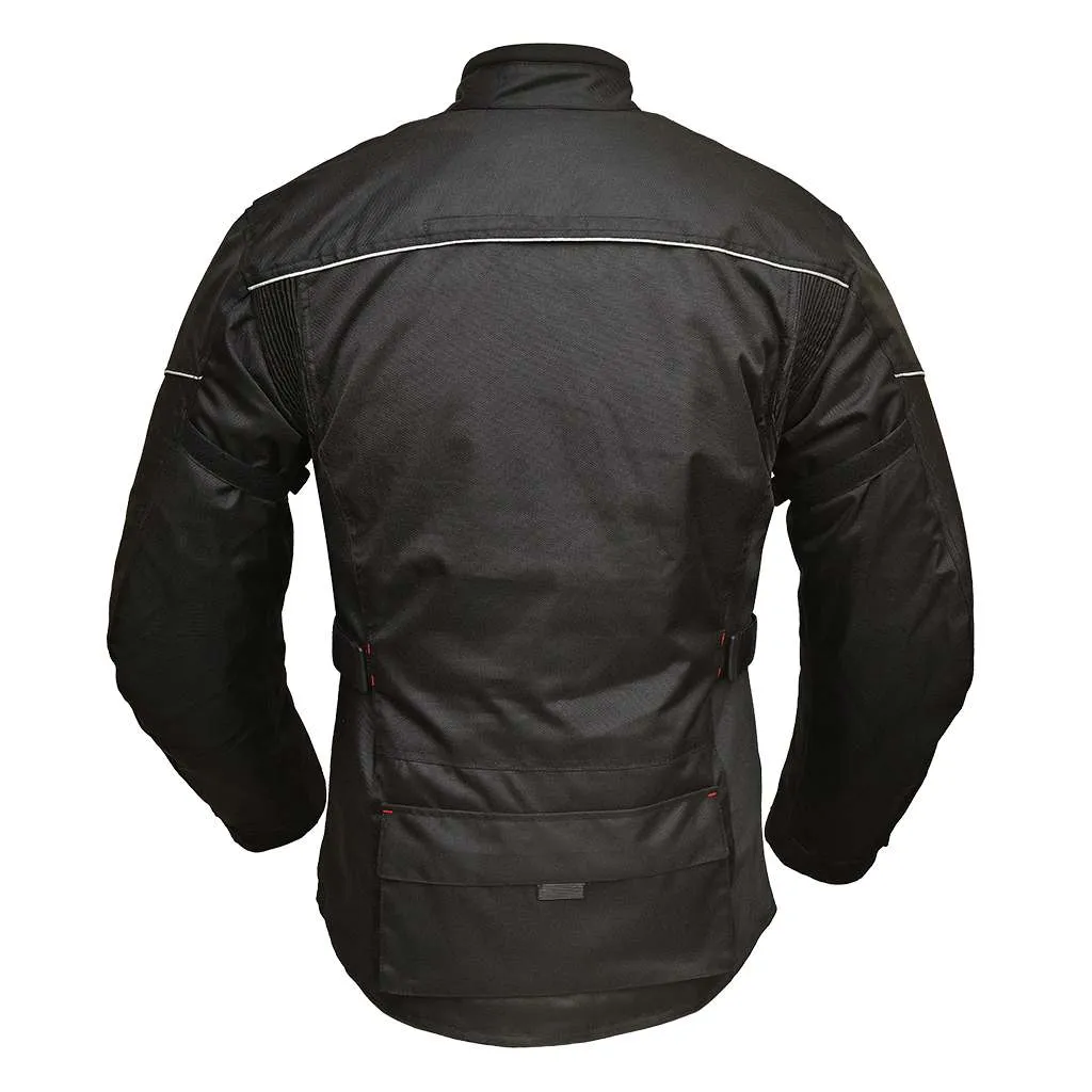 RIDERACT® Touring Textile Waterproof Motorcycle Jacket Companion