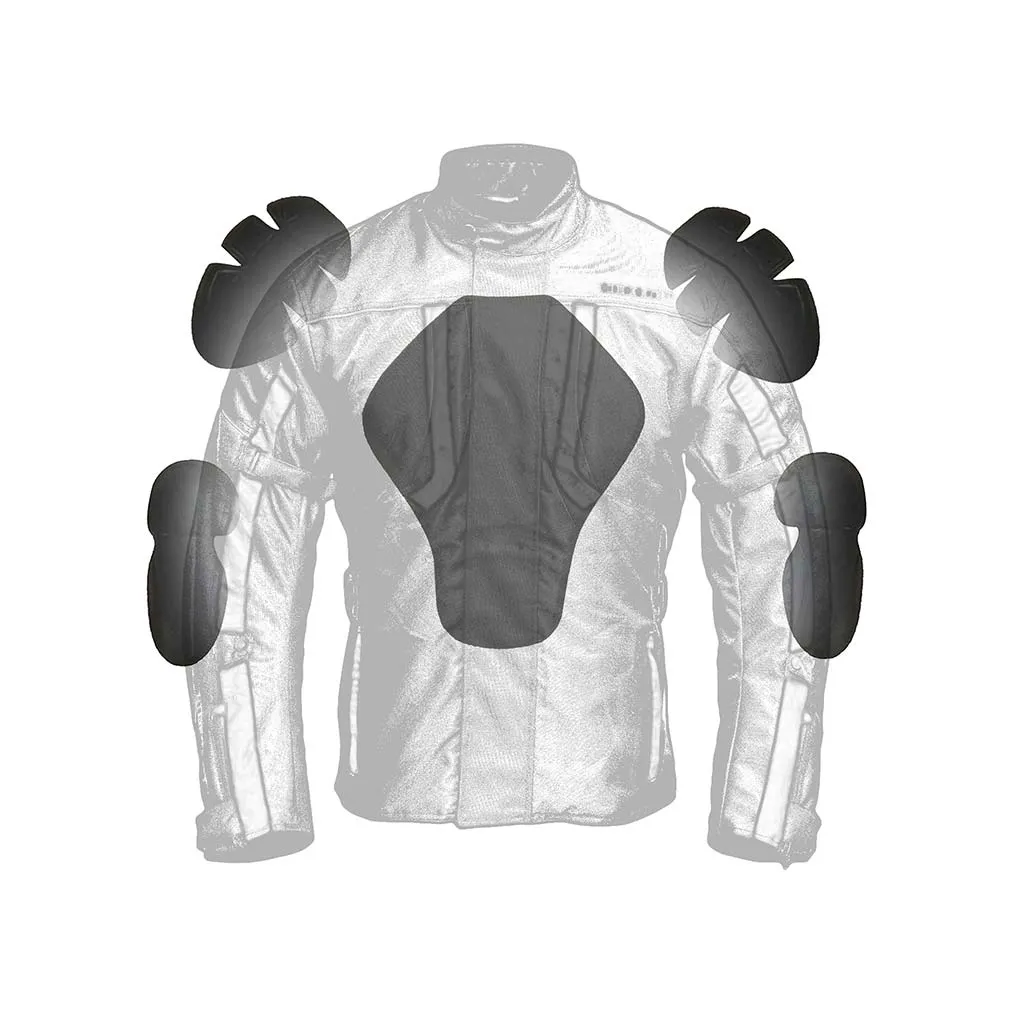 RIDERACT® Touring Textile Waterproof Motorcycle Jacket Companion