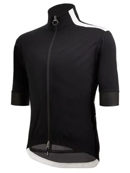 Santini Adapt Shell Short Sleeve Jacket - Black