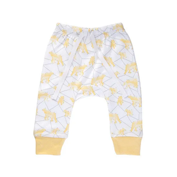 Sapling Galaxy Bear Yellow Pants