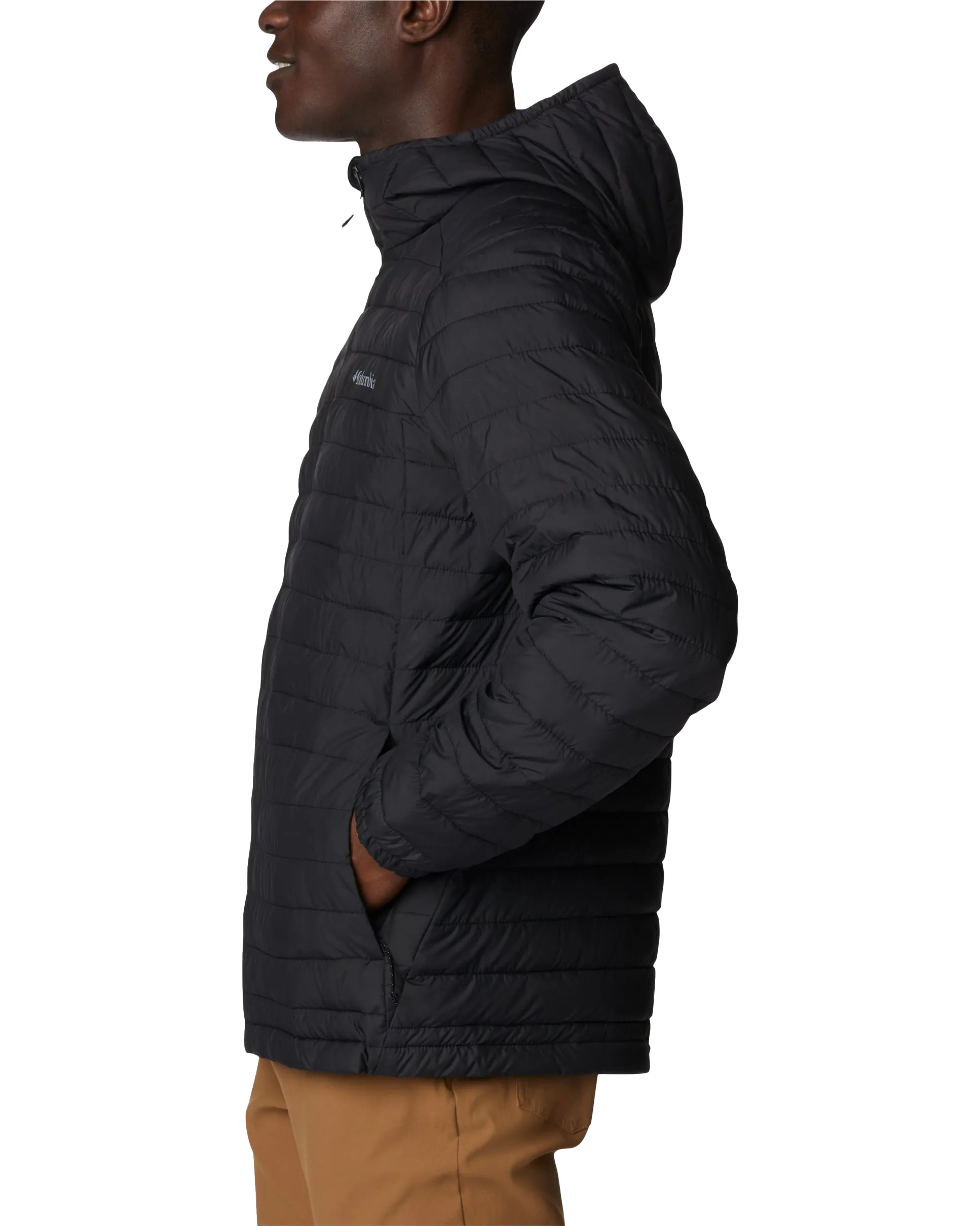 Silver Falls Hooded Jacket in Black