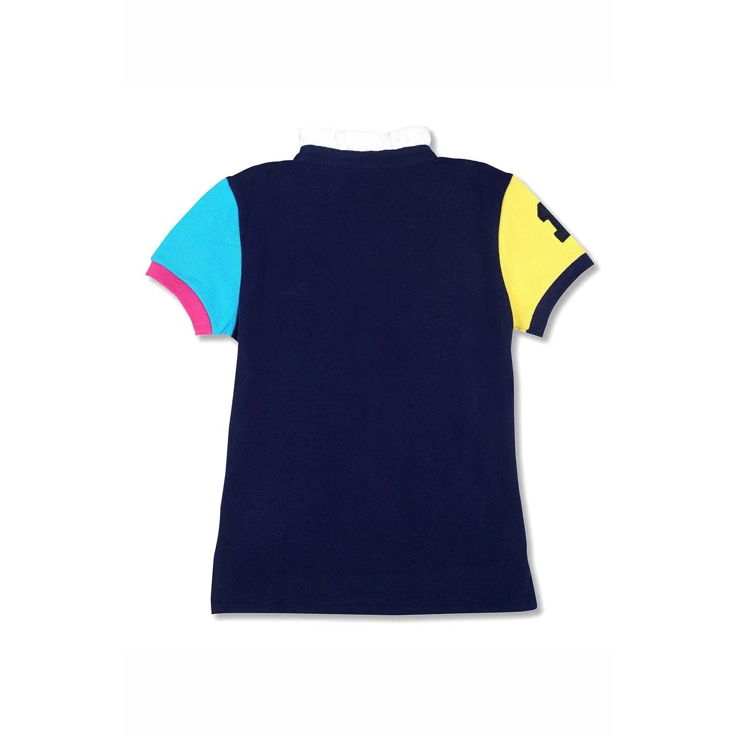 Soft Organic Cotton Multicolor Polo Shirt