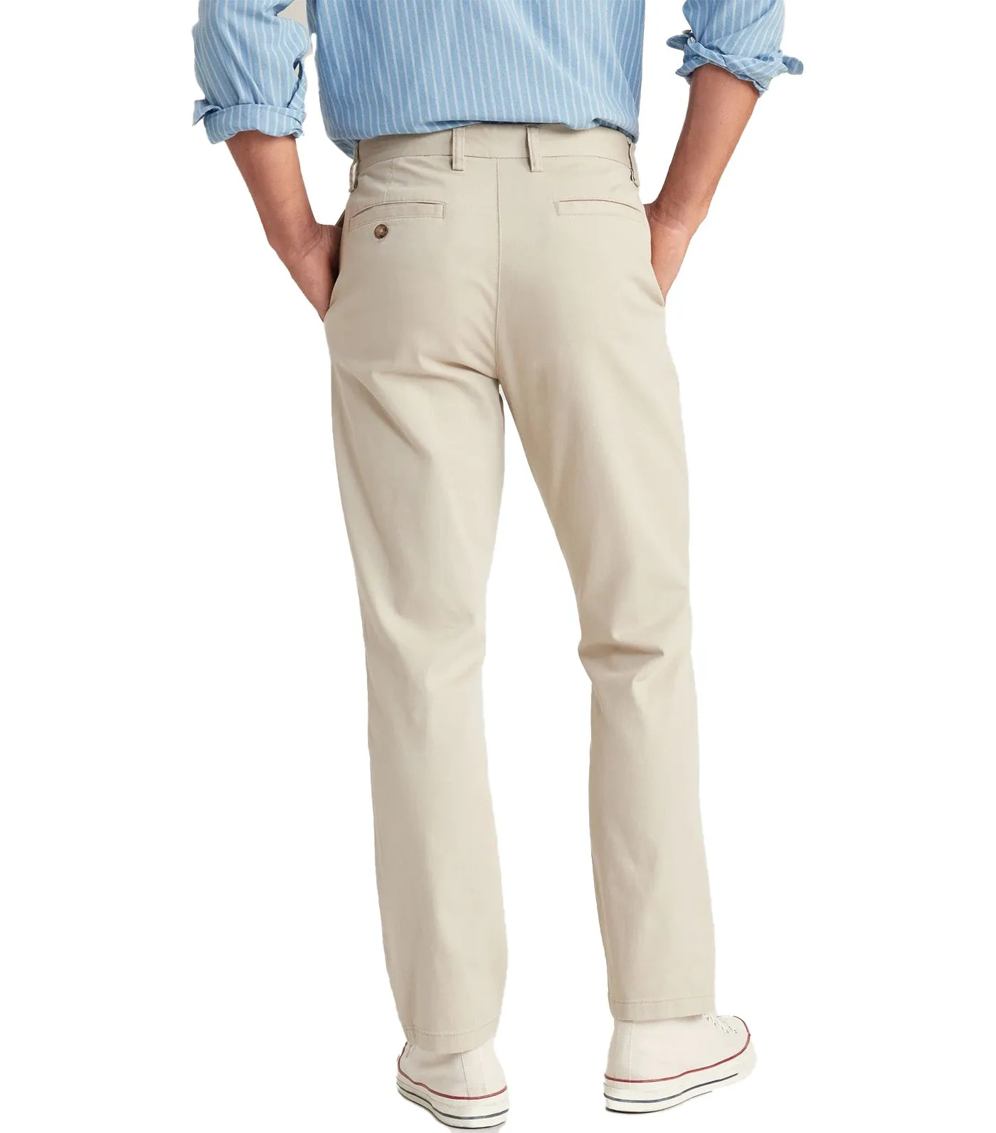 Straight Built-In Flex Rotation Chino Pants for Men A Stones Throw