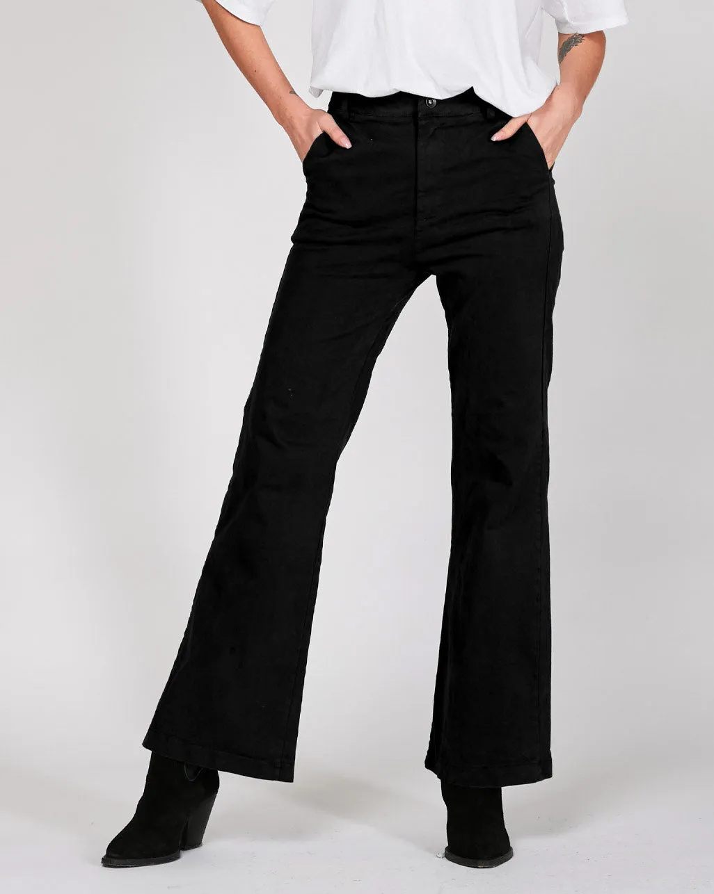 Straight Leg Chino Trousers