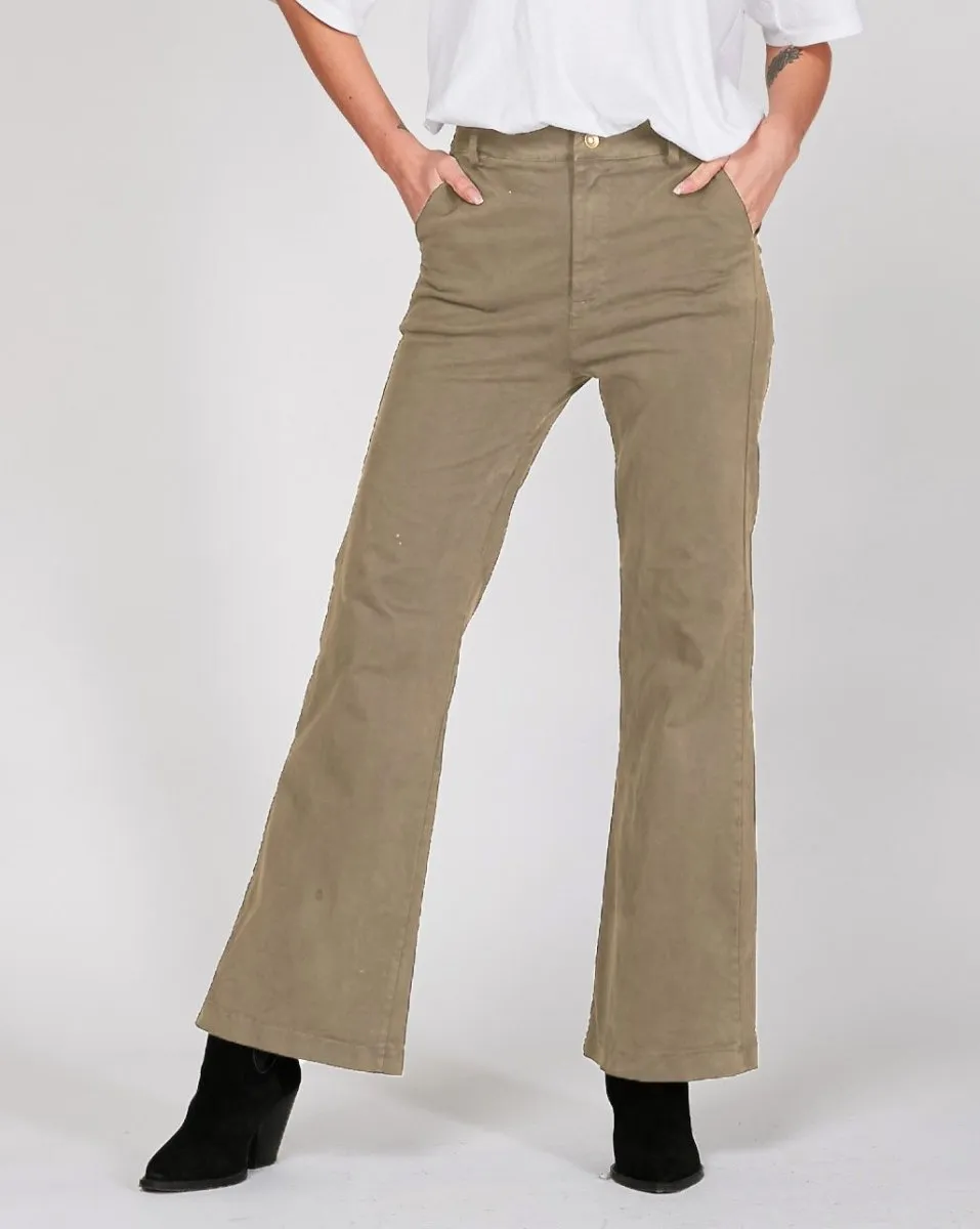 Straight Leg Chino Trousers