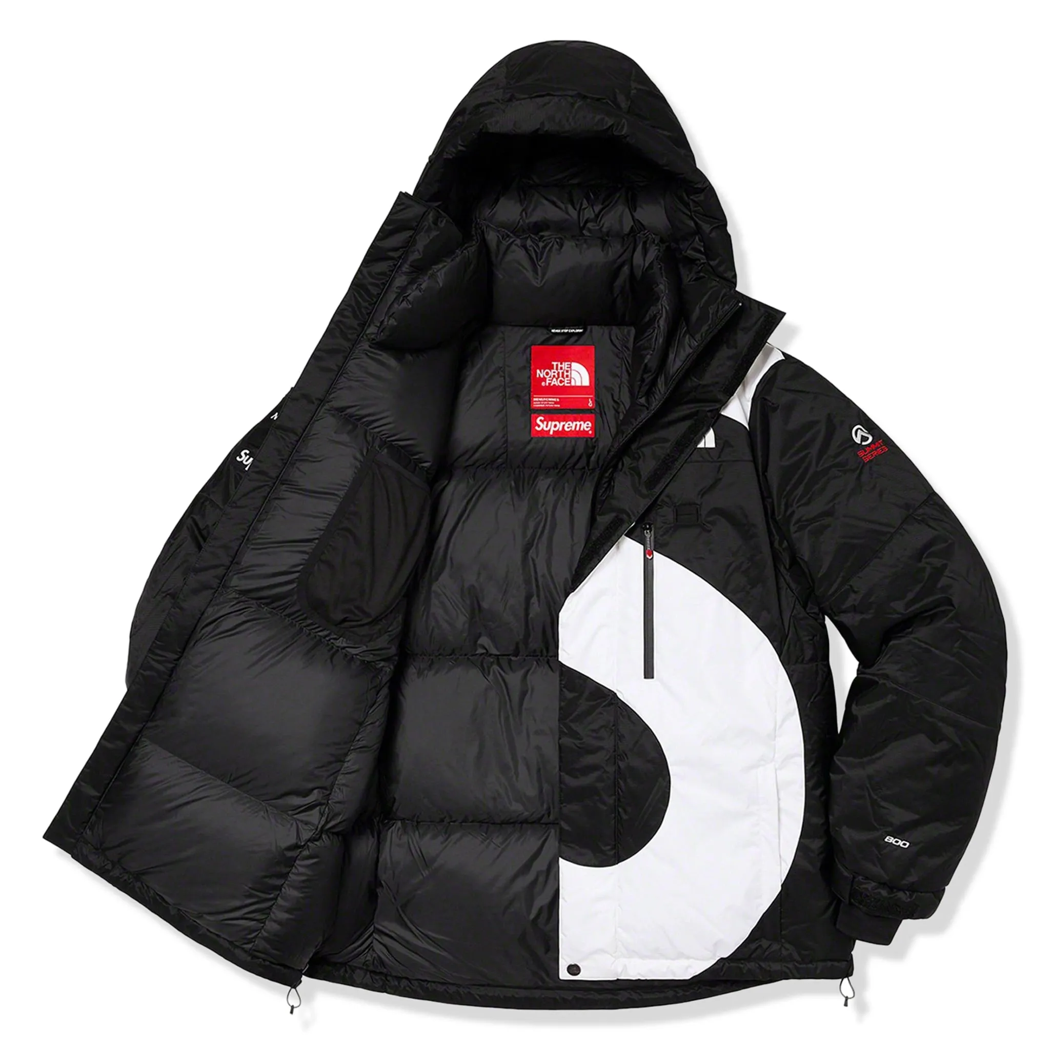 Supreme x The North Face Black Himalayan Parka