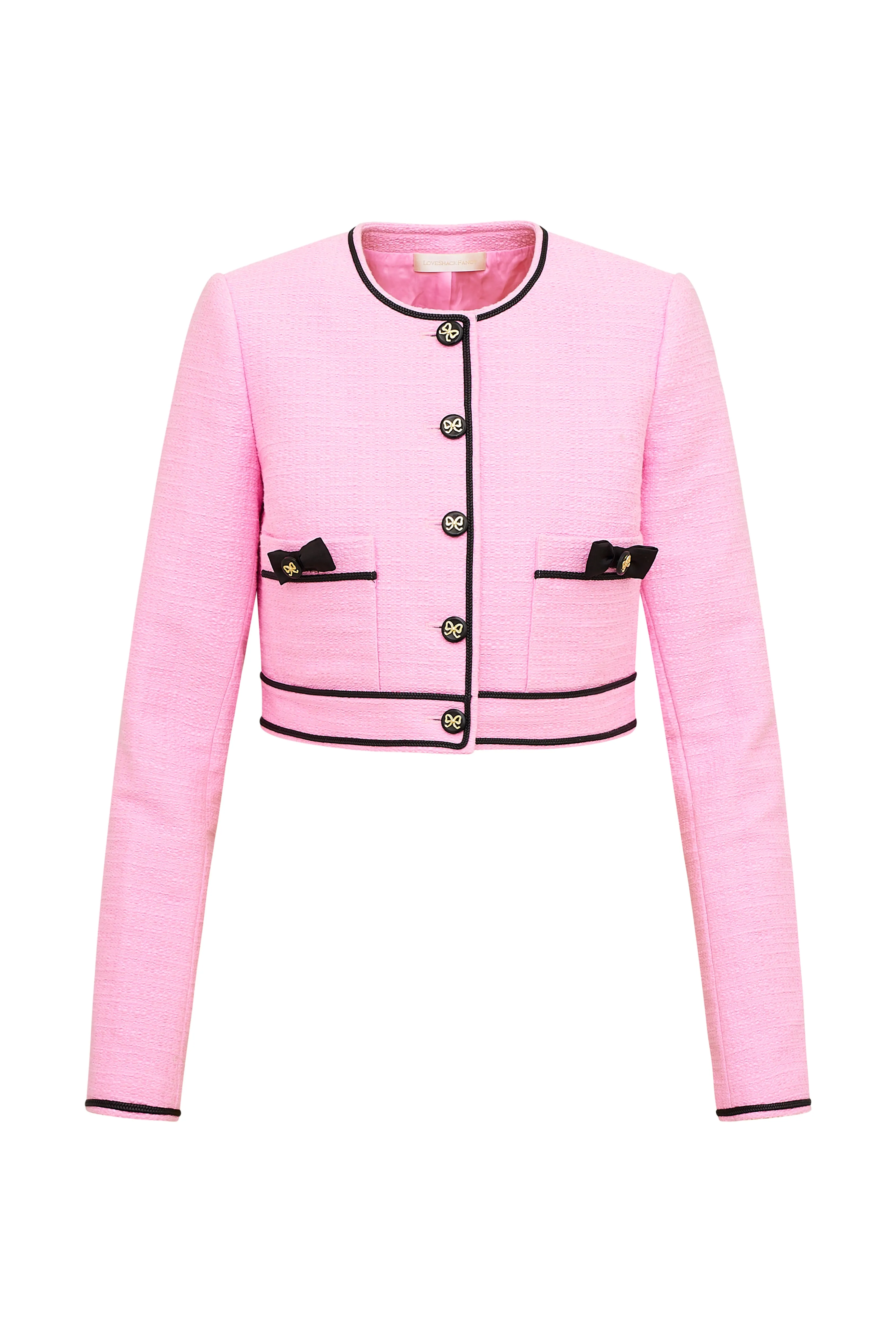 Talika Tweed Jacket-PIROUETTE PINK