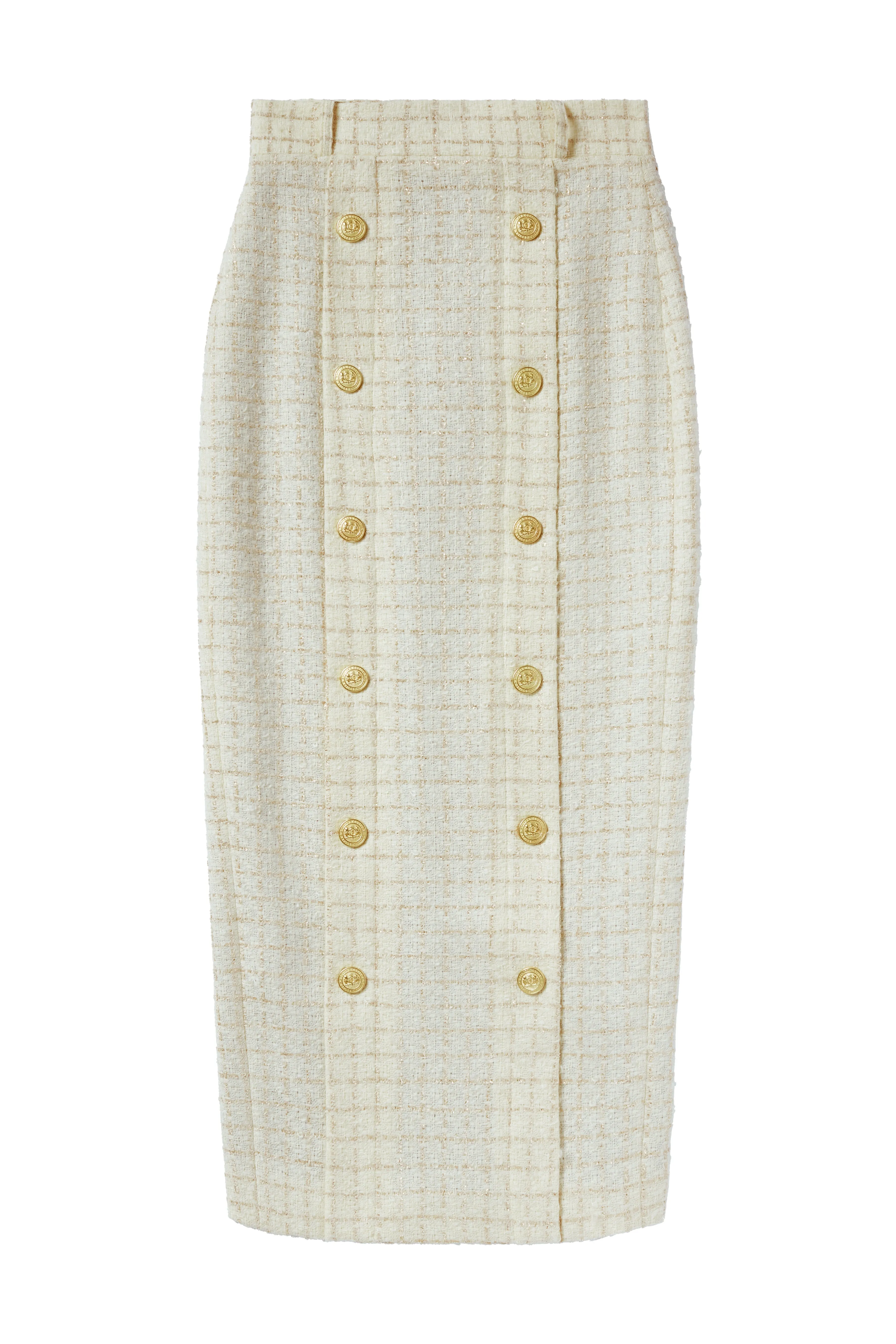 The Ivory Sparkle Tweed Suit