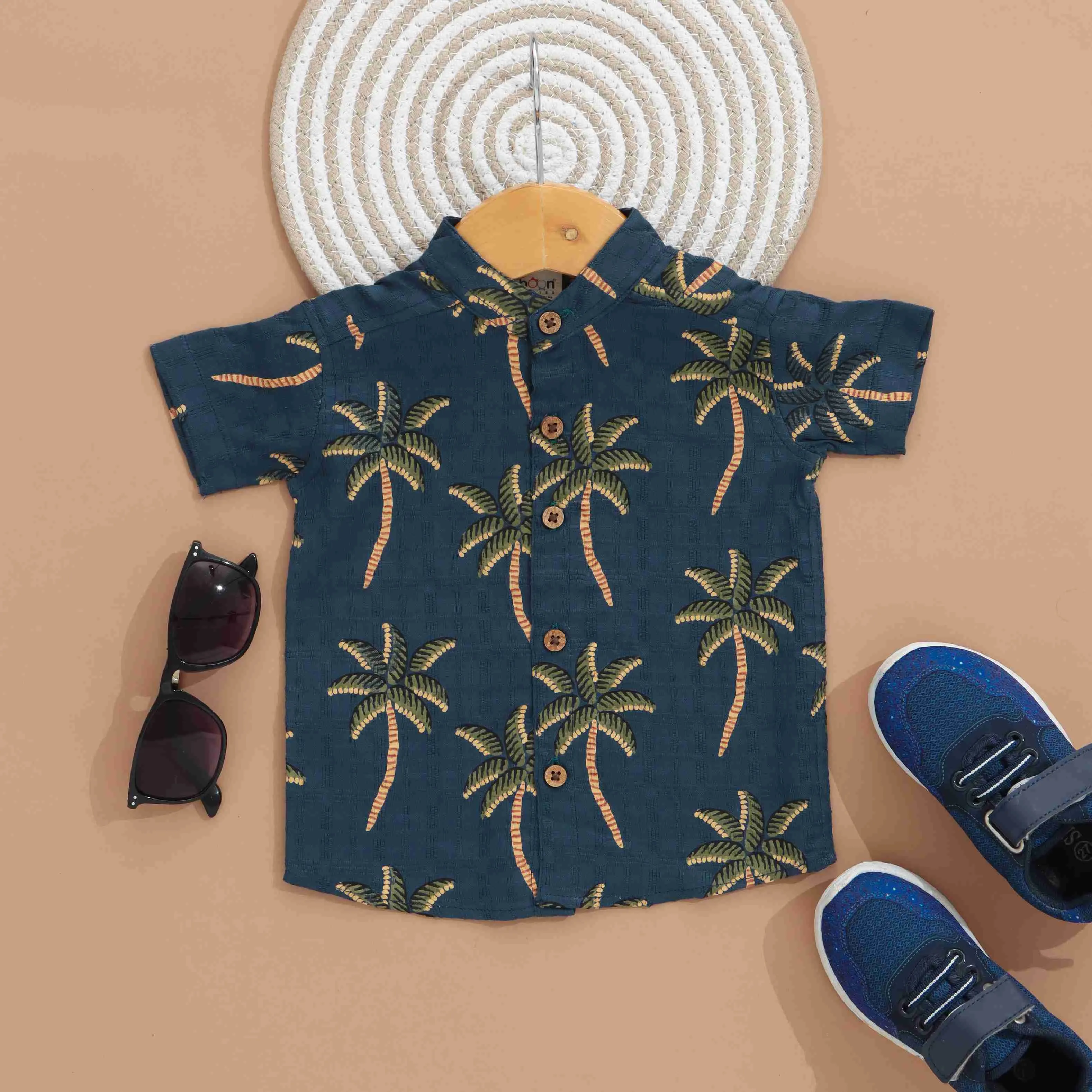 Tropical Hawaiian Shirt for Boys - Relaxing Casual Outfit