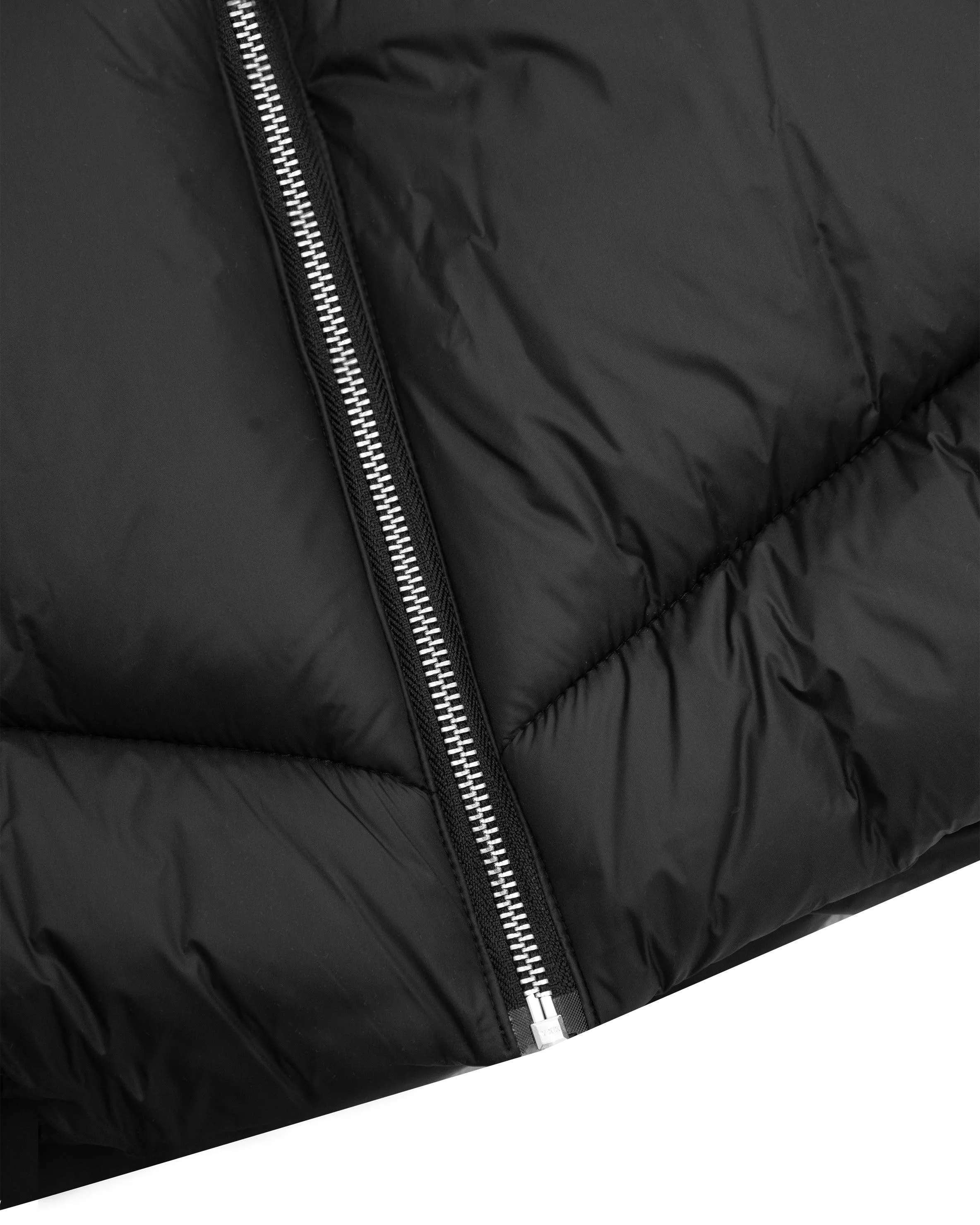 V-PUFFER JACKET BLACK